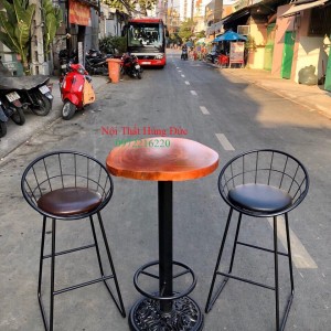 Bàn ghế bar tổ chim hđ06