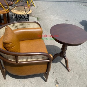 Ghế sofa đơn kbh tựa đan mây