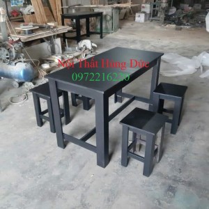 Bộ bàn ghế quán ăn dlm25