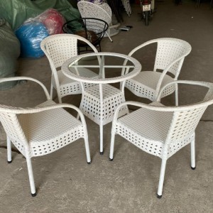 Bộ ghế mây sân vườn TS01