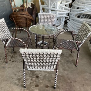 Bộ ghế mây sân vườn TS04