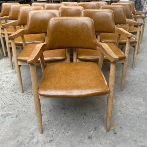 ghế gỗ nệm coffee tm 09