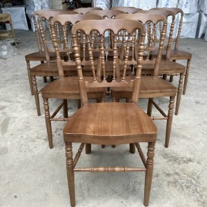 Ghế napoleon mặt gỗ tm27