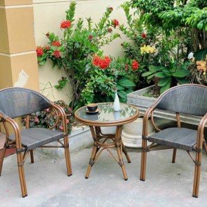 Ghế nhôm đúc có tay cầm ml03