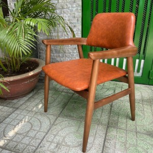 ghế gỗ cafe tay cầm tm40