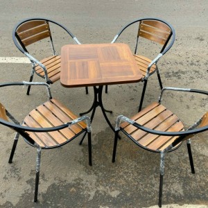 Bộ bàn ghế cafe ngoài trời fsp03