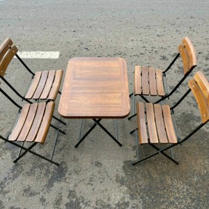 bộ bàn ghế xếp cafe fps01