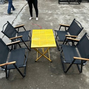 Bộ bàn ghế gấp cafe cóc hđ08