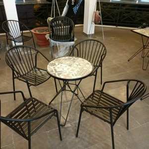 Bộ bàn ghế cafe ngoài trời TT41