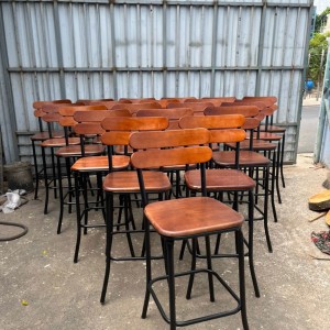 Ghế bar gỗ beer tđ16