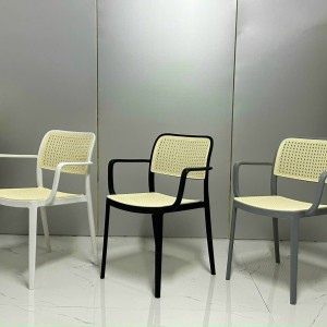 Ghế nhựa đúc có tay cầm đp06
