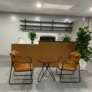Ghế sofa đơn bọc simili sk32