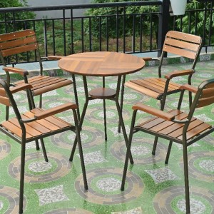 Bộ bàn ghế cafe ngoài trời fsp04