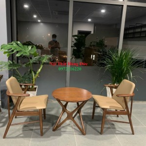 Bộ bàn ghế gỗ babie coffee xtm23