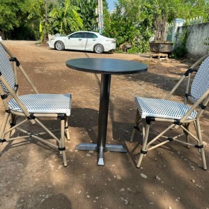 Bộ bàn ghế mây ngoài trời tt13