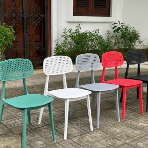 Ghế nhựa tựa lưới nk đp25