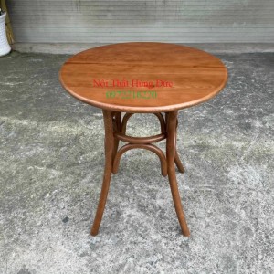 Bàn gỗ tròn tần bì xtm29