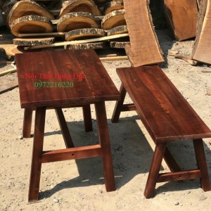 Ghế băng gỗ tràm hđ03