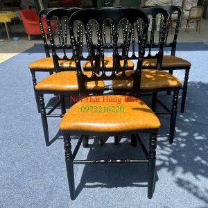 Ghế gỗ song tiên cafe - nhà hàng xtm59