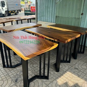 Bàn gỗ me tây tự nhiên