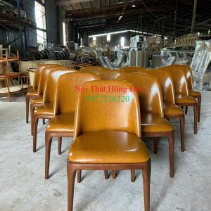 Ghế ăn bọc nệm đlm