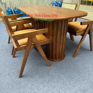 Bộ bàn ghế dài cafe xtm
