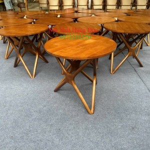 Bàn sofa gỗ chân sao xtm