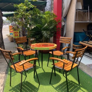 bộ bàn ghế cafe sân vườn fansipan