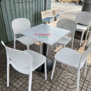 Bộ bàn ghế nhựa cafe - nhà hàng