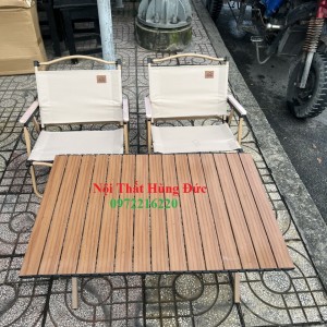 Bộ bàn ghế camping cafe