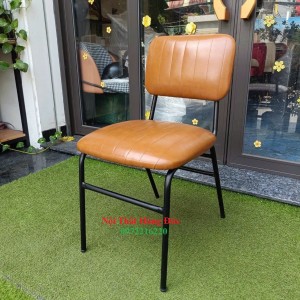 Ghế sắt bọc nệm lotter