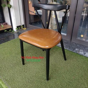 Ghế sắt bọc nệm sk01