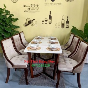 Bàn ghế ăn nhà hàng hđ02