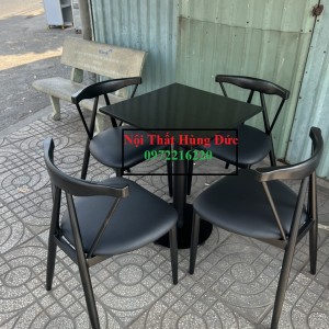 Bộ bàn ghế cafe sắt sk