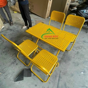 Bộ bàn ghế xếp nhỏ cafe hđ16
