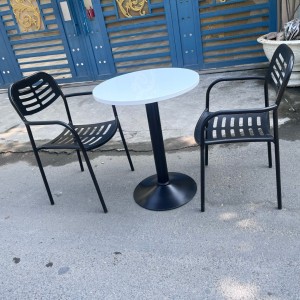 Ghế sắt cafe giá rẻ khung sắt TT01