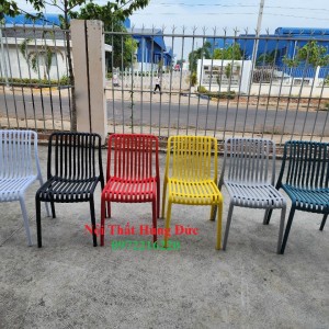 Ghế nhựa ngoài trời nk st01