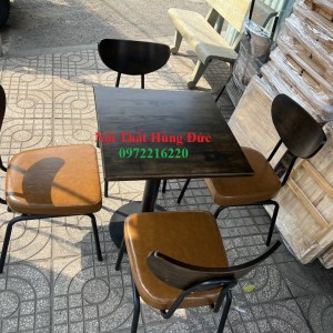 Bộ bàn ghế cafe sắt tt06