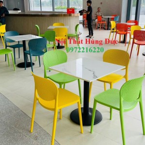 Bộ bàn ghế nhựa đủ màu st01