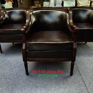 Ghế sofa đơn nệm cổ điển