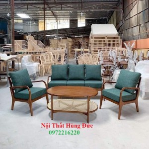 Bộ sofa gỗ ronaldo xtm13
