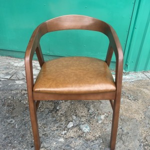 Ghế gỗ bích cafe tựa gỗ xtm19