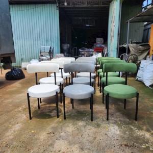 Ghế sắt bọc nệm sk09