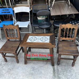 Bộ bàn ghế vinttage phong cách xưa
