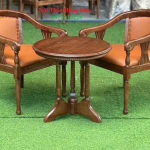 Bộ bàn ghế gỗ khách sạn xtm13