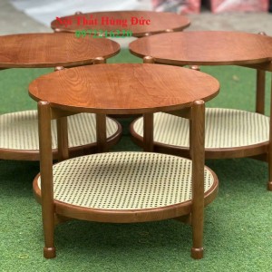 Bàn Sofa Gỗ Vintage - Thiết Kế Tinh Tế - Sang Trọng